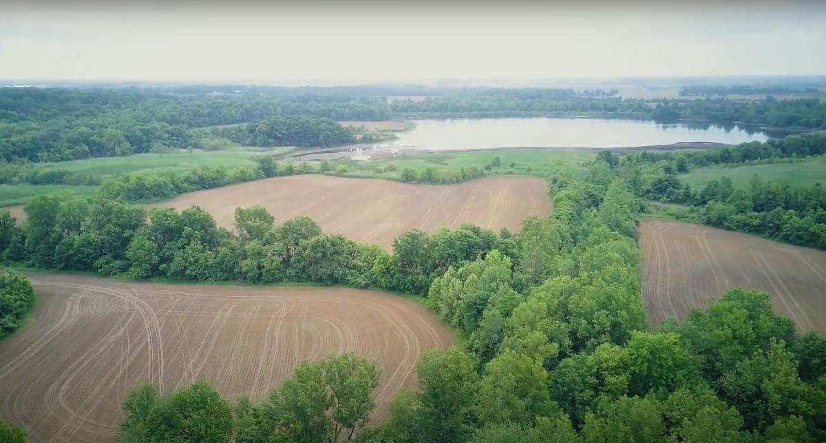 LARGE TRACT WITH 90+/ ACRE LAKE, TILLABLE ACREAGE, AND TIMBER